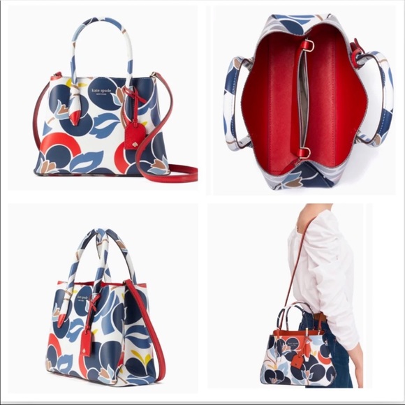 Kate Spade Eva Breezy SM Leather Satchel Crossbosy - Picture 8 of 8